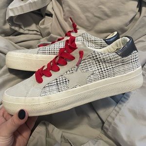 Vintage Havana Plaid Sneakers
